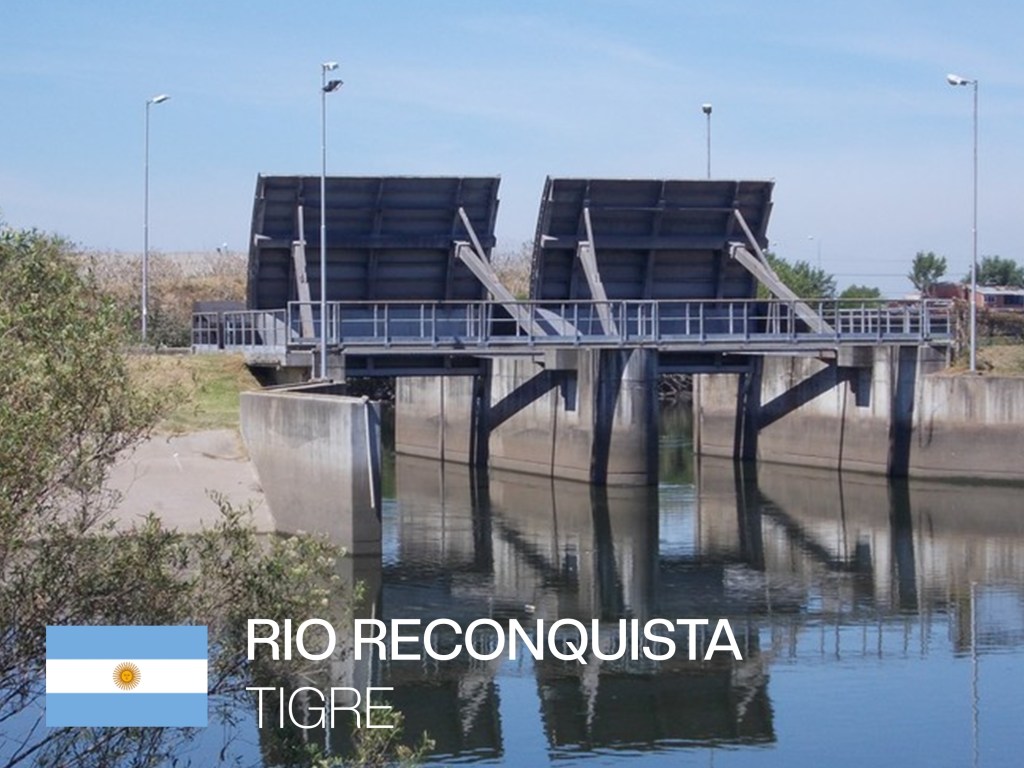 Obra de control Rio Reconquista